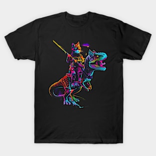 Cat Dinosaur Companion T-Shirt